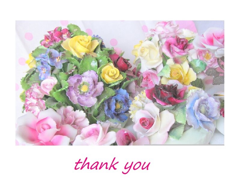 Ceramic Flower Arrangement
