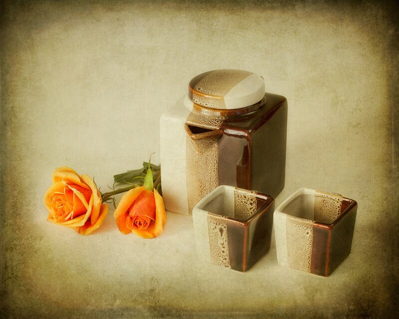Ceramic Jar and Cups