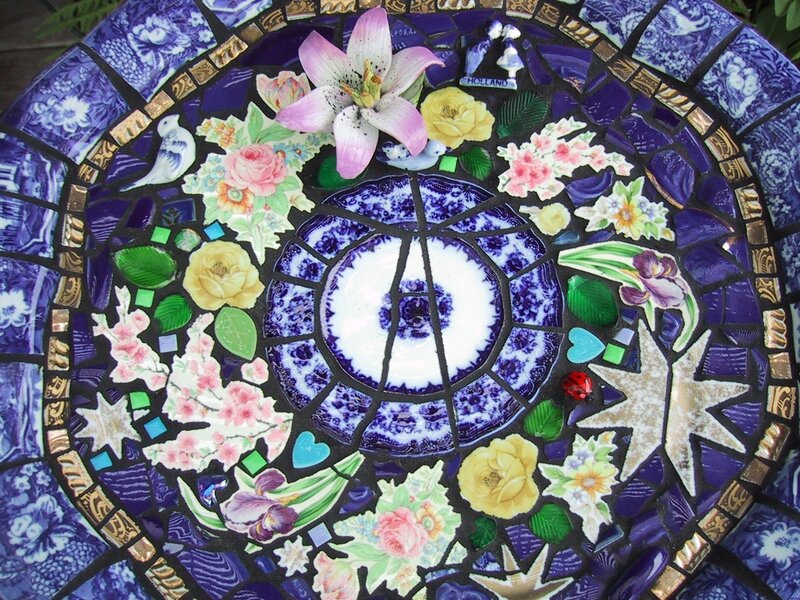 Ceramic Mosaic Bowl