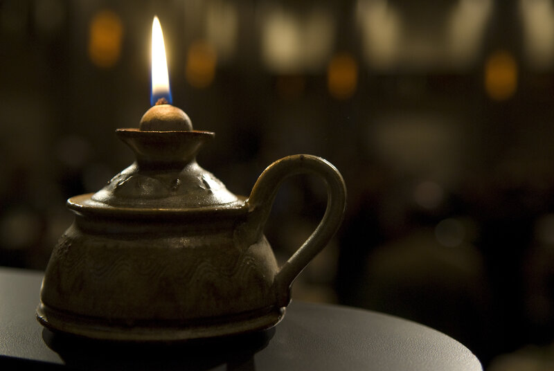 Ceramic Oil Lamp