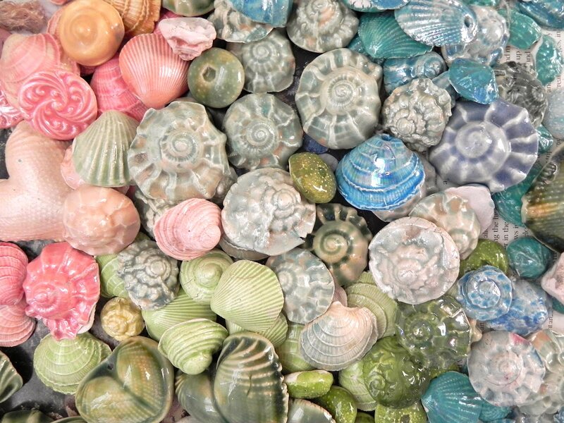 Ceramic Seashell Collection