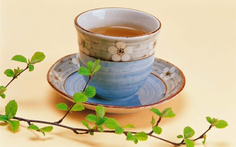 Ceramic Tea Cup and Saucer
