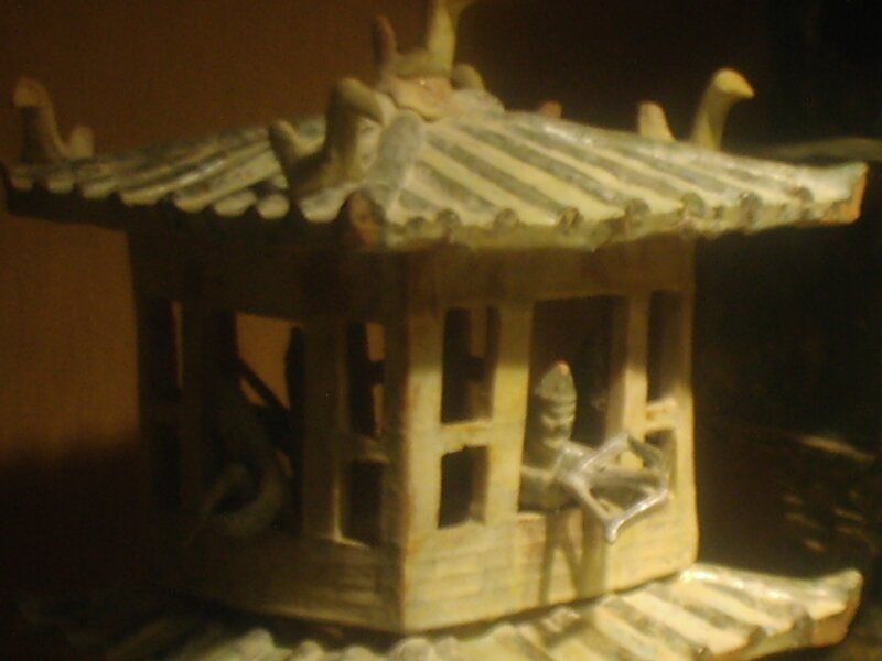 ceramic temple model