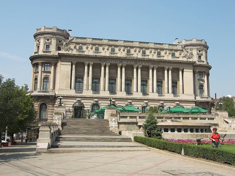 Cercul Militar National Building — Beige