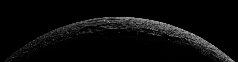 Ceres' cratered surface