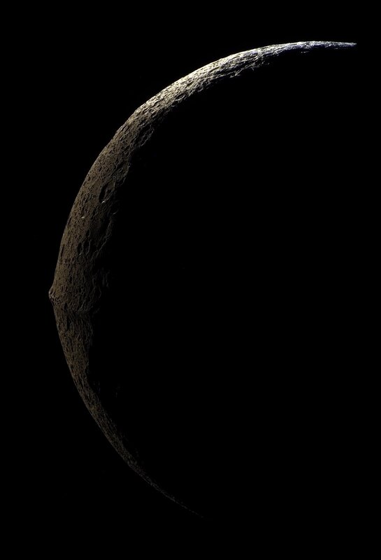 Ceres in crescent phase