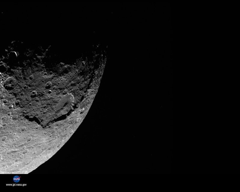 Ceres surface from space