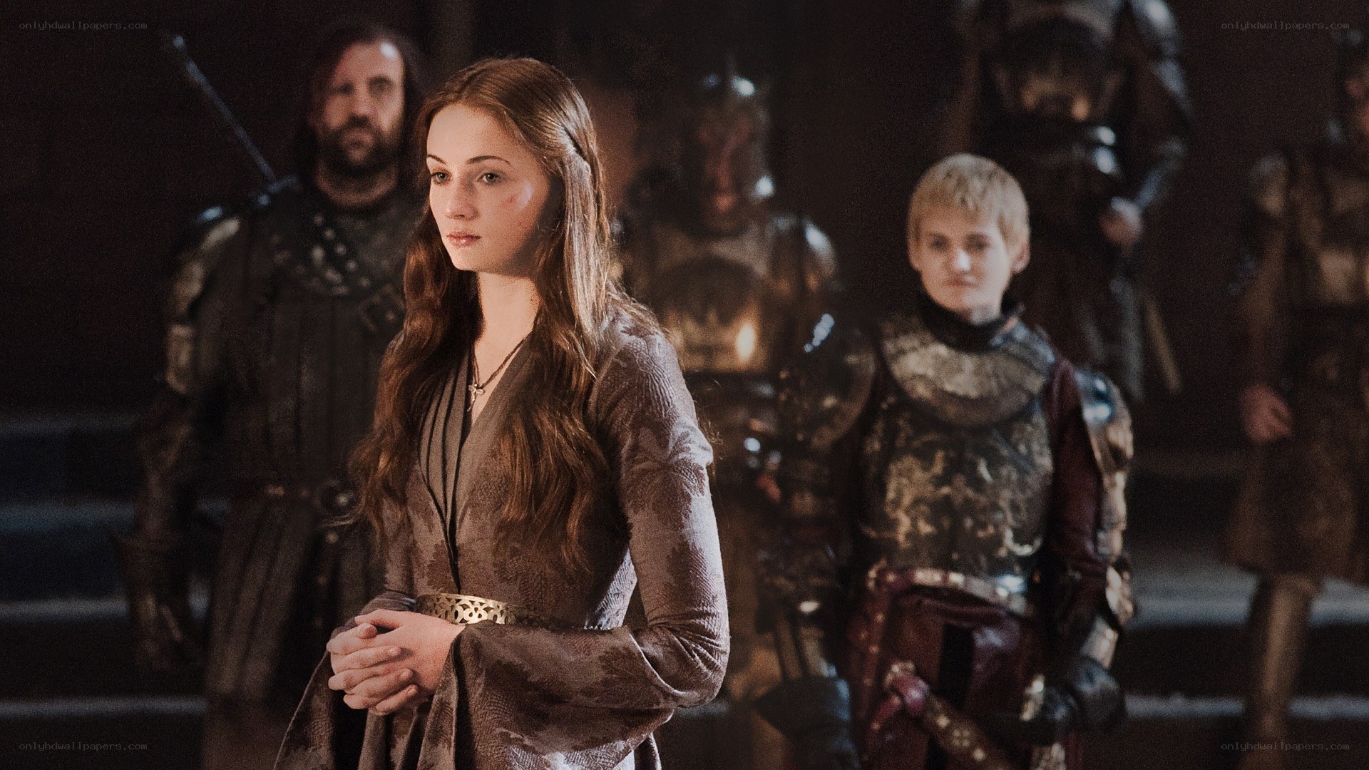 Cersei Lannister in a tense moment
