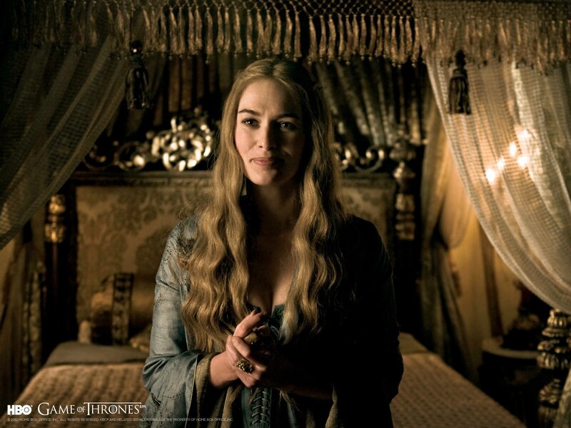 Cersei Lannister in bedroom