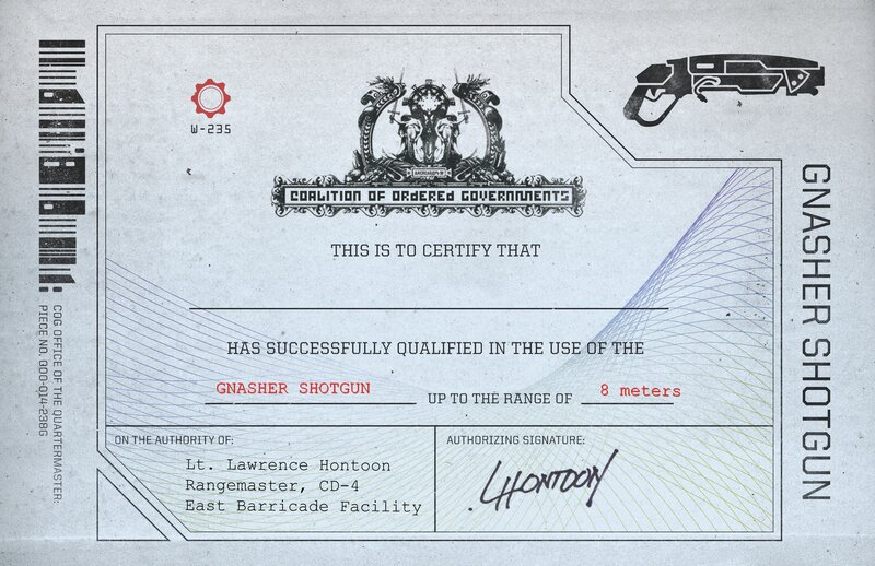 Certification Document