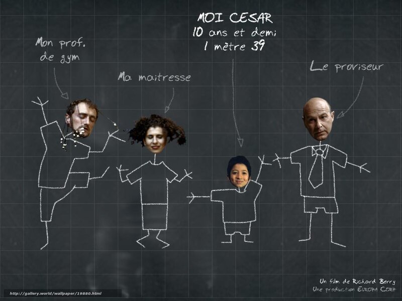 Cesar's school drawing