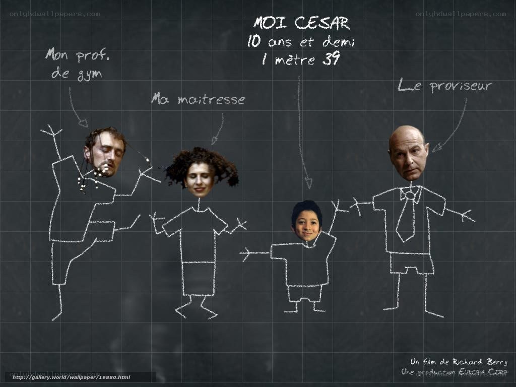 Cesar's school drawing
