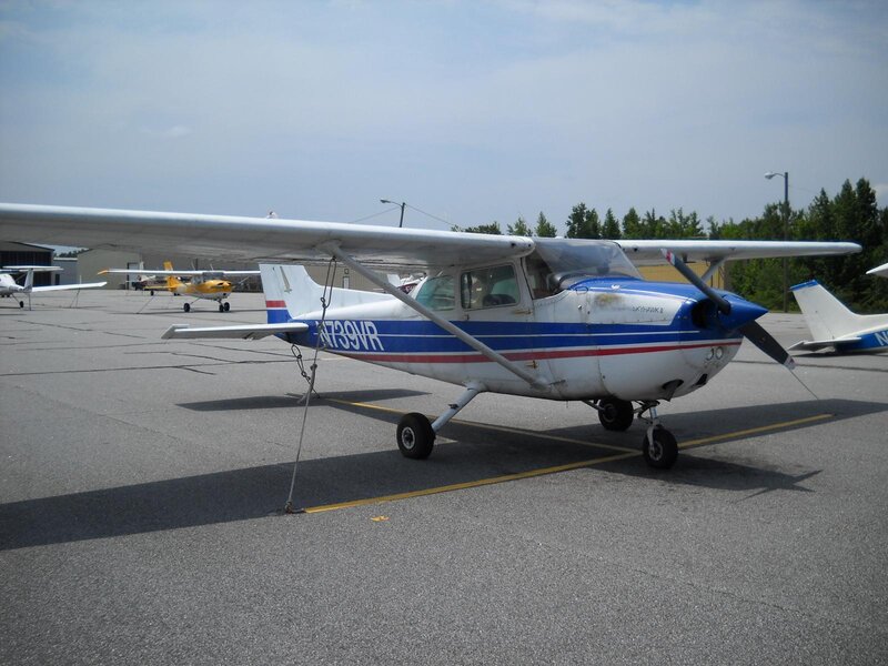 Cessna airplane on tarmac