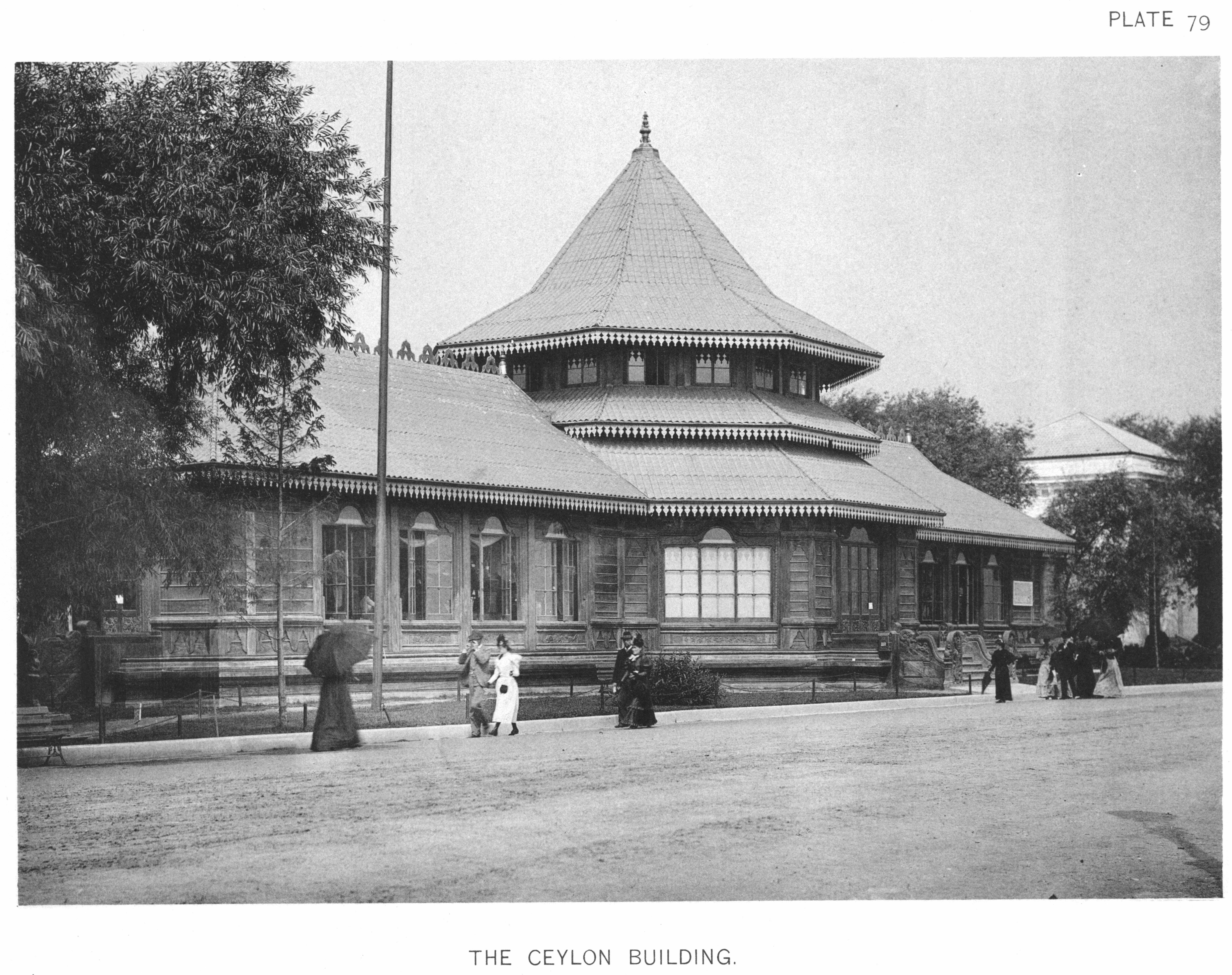 Ceylon Building at an exhibition