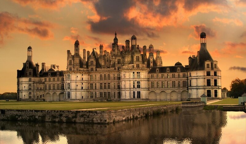 Château De Chambord — Orange, Dramatic