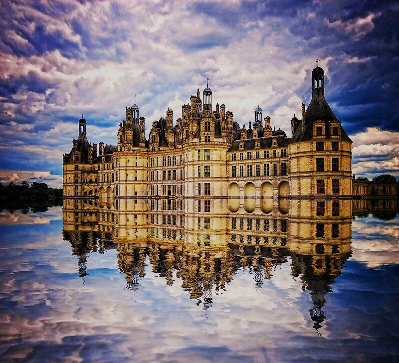 Château de Chambord reflection
