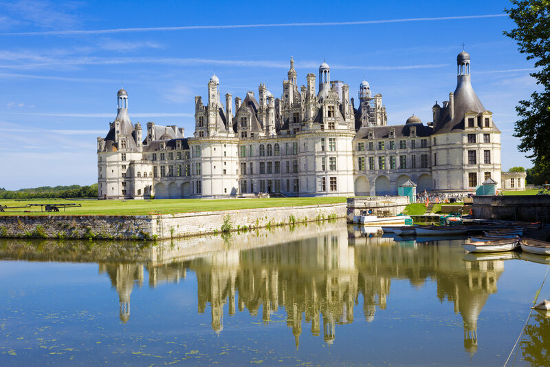 Château de Chambord reflection