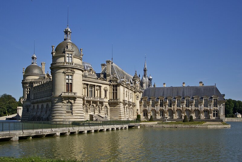 Château De Chantilly — Blue, Serene, Afternoon