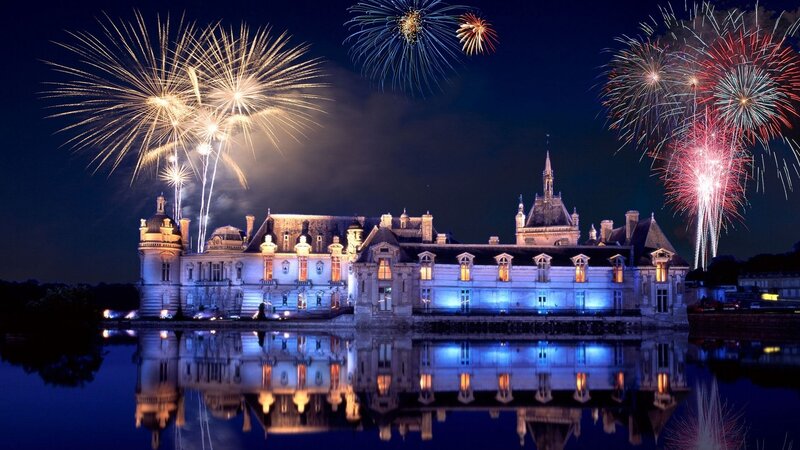 Château De Chantilly — Blue