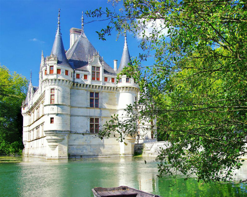 Château De Chaumont — Blue, Serene, Afternoon, Photograph