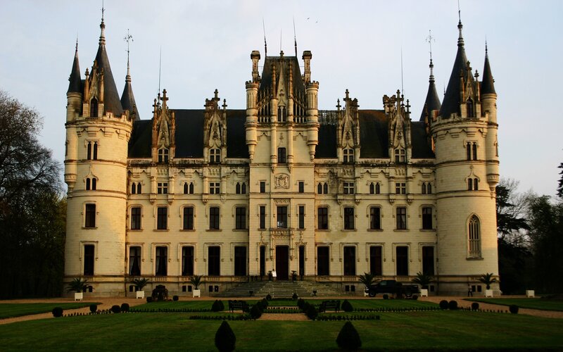 Château De Chaumont — Green, Serene, Sunset