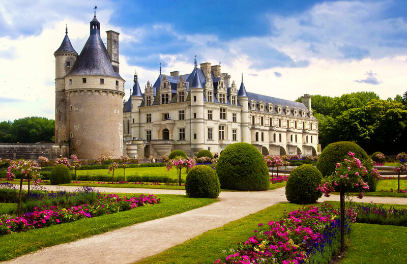 Château De Chenonceau — Green, Serene