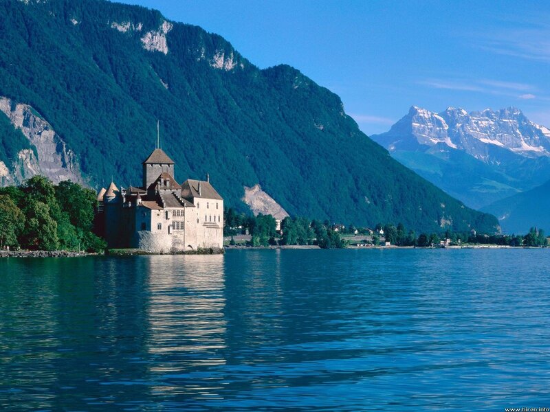 Château de Chillon by Lake Geneva