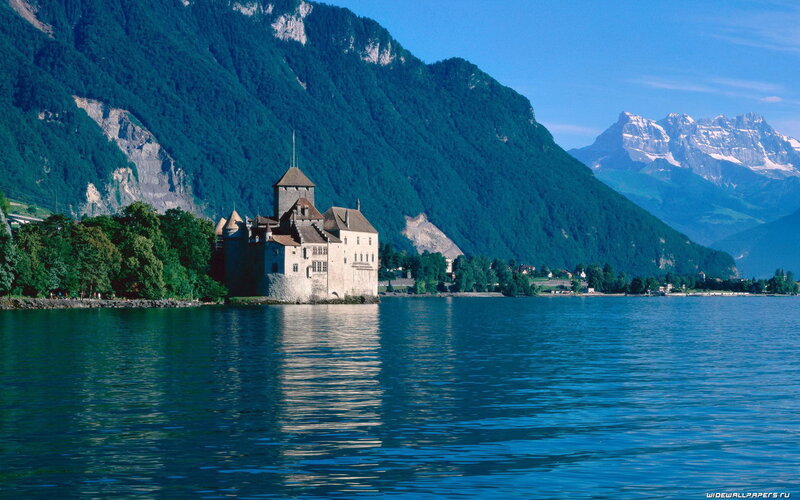 Château de Chillon by Lake Geneva