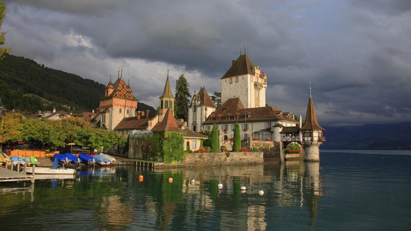Château de Chillon by Lake Geneva
