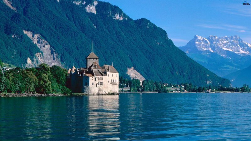 Château de Chillon by Lake Geneva