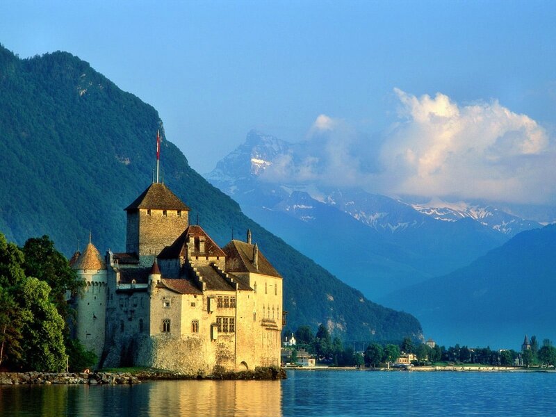 Château de Chillon by Lake Geneva