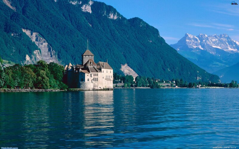 Château de Chillon by Lake Geneva
