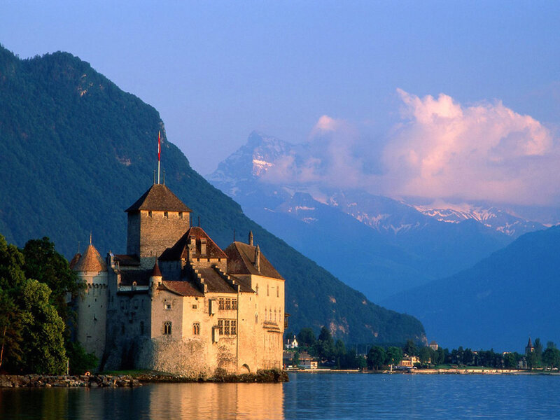 Château de Chillon by Lake Geneva