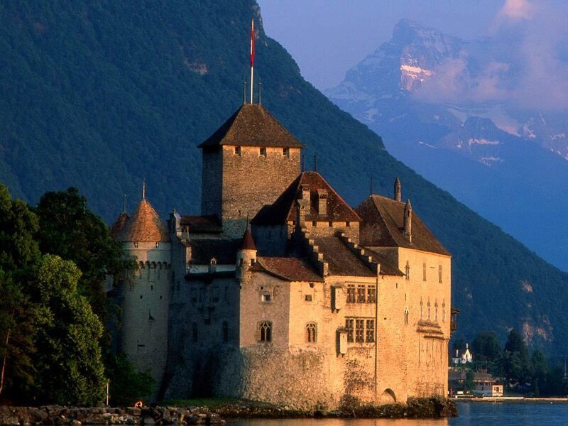 Château de Chillon by Lake Geneva