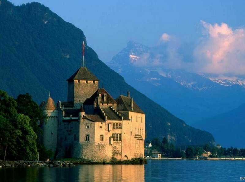 Château de Chillon by Lake Geneva