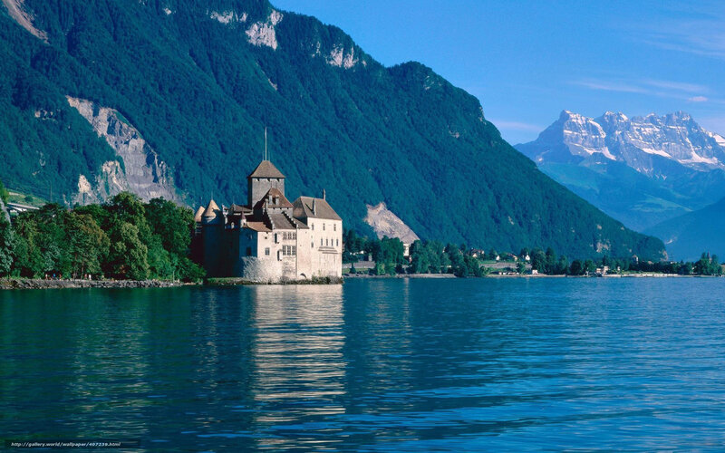 Château de Chillon by Lake Geneva