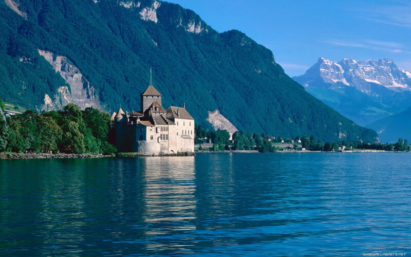 Château de Chillon by Lake Geneva