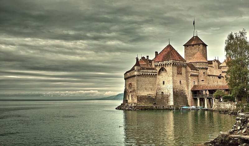Château De Chillon — Gray