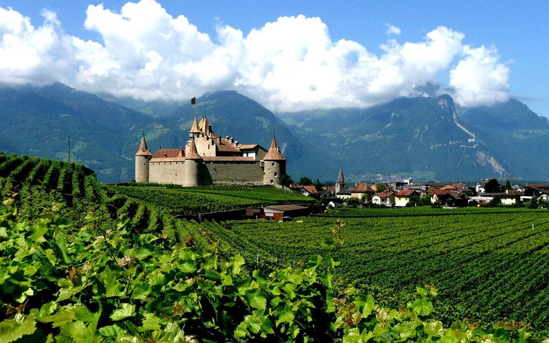 Château De Chillon — Green, Serene