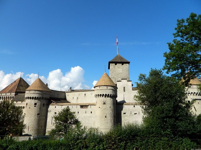 Château de Chillon in Switzerland