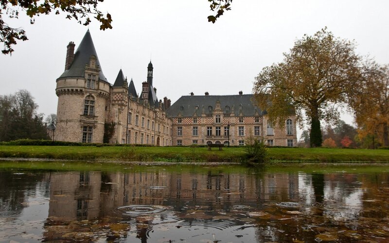 Château de la Motte in autumn