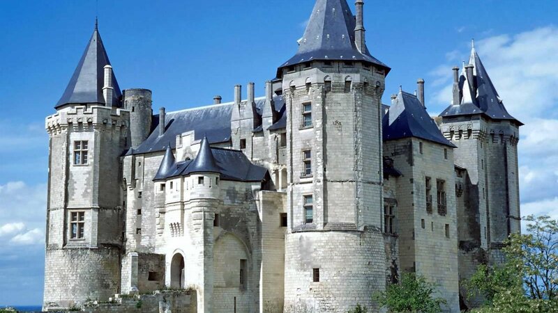 Château De Saumur — Blue