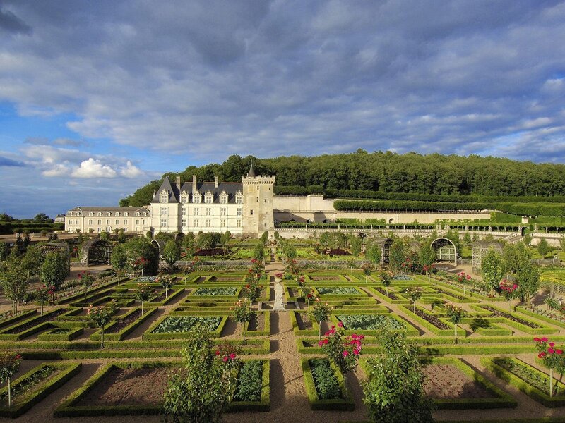 Château de Villandry gardens