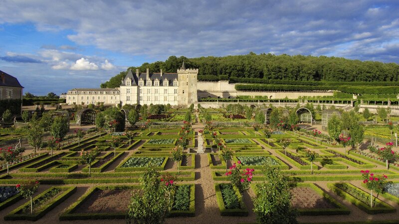 Château de Villandry gardens