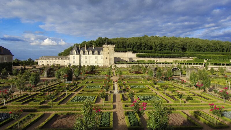 Château de Villandry gardens