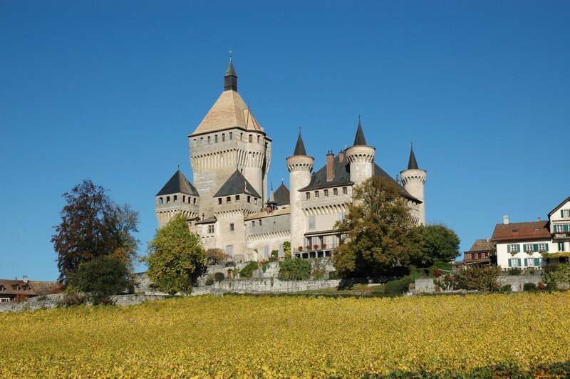 Château De Vufflens — Blue