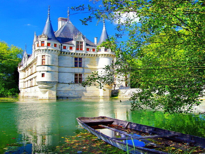 Château on a Lake