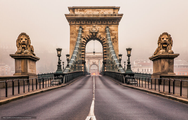 Chain Bridge in Budapest