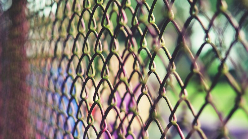 Chain-link Fence — Green