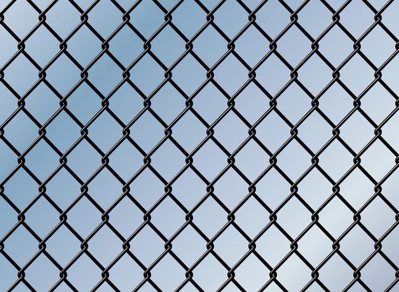 chain-link fence pattern